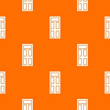 Sorunsuz cam desenli ahşap kapı