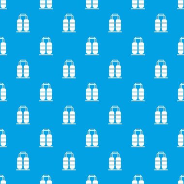 Petrol rafineri tesisi desen kesintisiz mavi