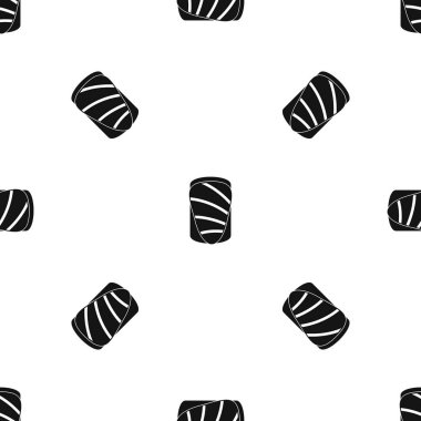 Somon desen sorunsuz siyah