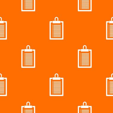 Belge planı modeli herhangi bir tasarım için turuncu renkte sorunsuz tekrarlamak. Vektör geometrik çizim