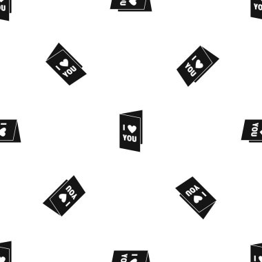 Mutlu sevgililer günü veya ayiklama kartı model sorunsuz siyah