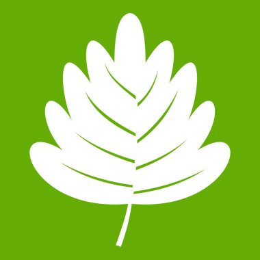 Alıç yaprağı simgesi yeşil