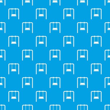 Salıncak desen kesintisiz mavi