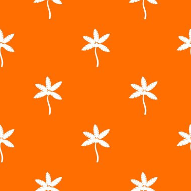 Palmiye ağacı sorunsuz hindistancevizi desenli