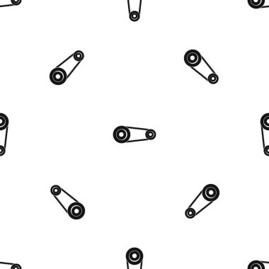 Mekanik kemer model sorunsuz siyah