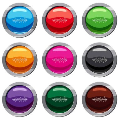 Ses dalgası 9 koleksiyonu ayarla