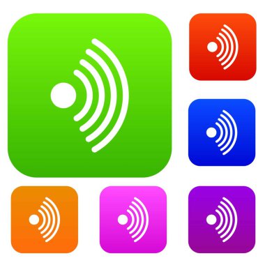 Kablosuz ağ simgesi koleksiyonu ayarla