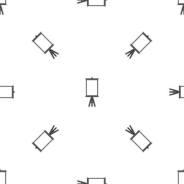 Şövale desen sorunsuz siyah