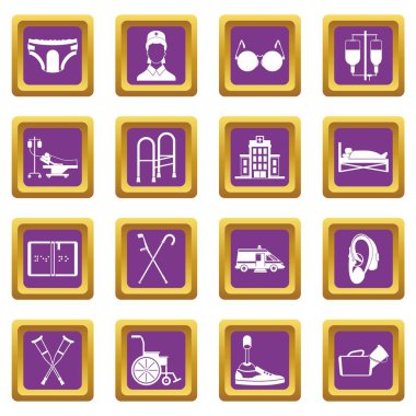 Engelli İnsanlar Stil kümesi, basit bakım