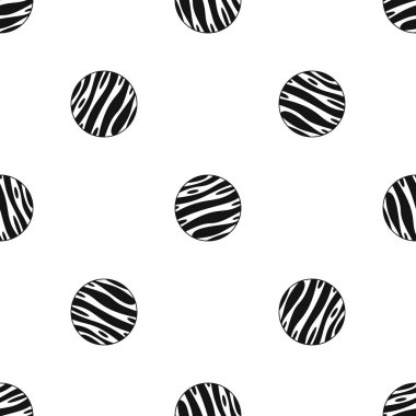 Büyük gezegen desen sorunsuz siyah