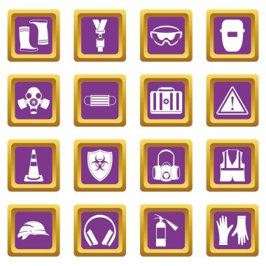 Mor Emanet Icons set