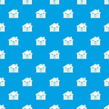 Ev desen kesintisiz mavi