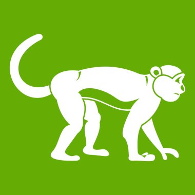 Makak simgesi yeşil