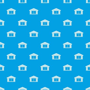 Garaj desen kesintisiz mavi