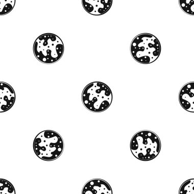 Mars desen sorunsuz siyah