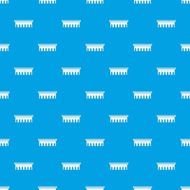 Köprü desen kesintisiz mavi