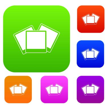 Davetiyeler düğün koleksiyonu ayarla