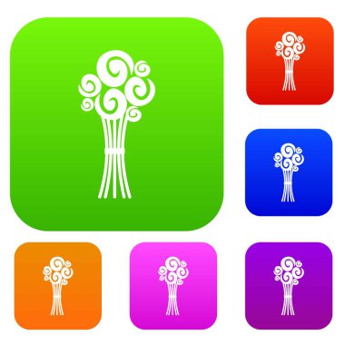 Gelin gül buketi koleksiyonu ayarla