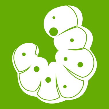 Solucan simgesi yeşil