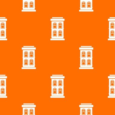 Büyük pencereler desen sorunsuz ile iki katlı ev