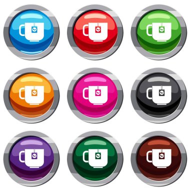 Çay 9 koleksiyonu ayarla