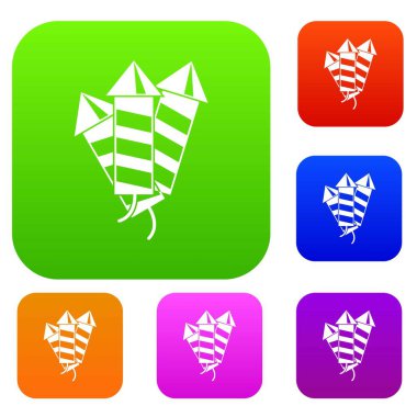 Havai fişek koleksiyonu ayarla