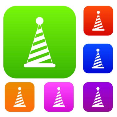 Parti şapka koleksiyonu ayarla