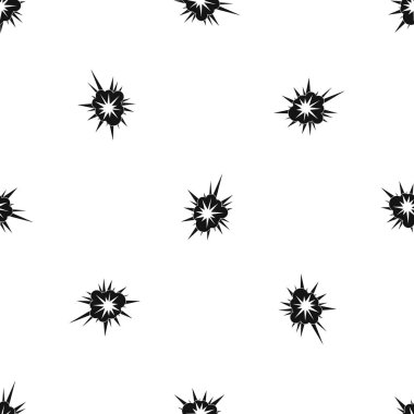 Nucleate patlama desen sorunsuz siyah