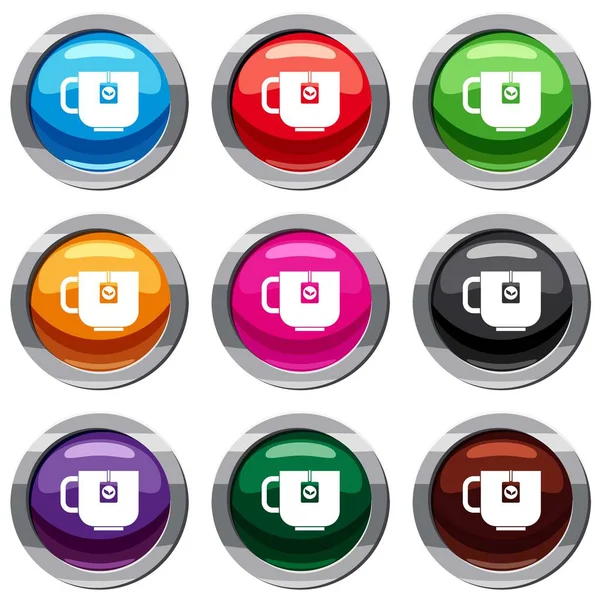 Çay 9 koleksiyonu ayarla