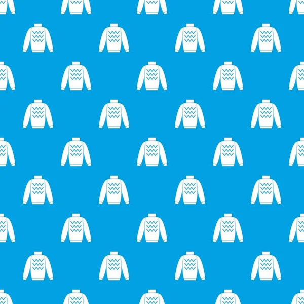 Kazak desen kesintisiz mavi