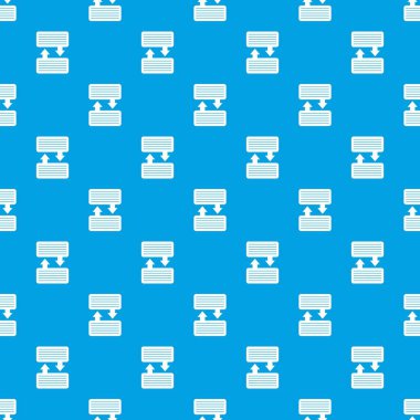 Infographic blok okları desen kesintisiz mavi