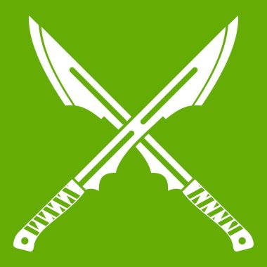 Japon Tanto daggersicon yeşil