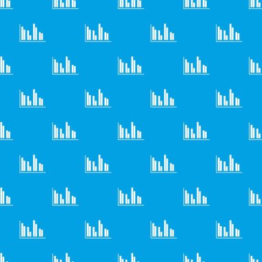 Finansal analiz grafik desen kesintisiz mavi