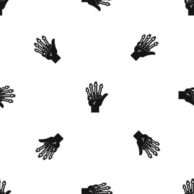 VR manipülatör desen sorunsuz siyah