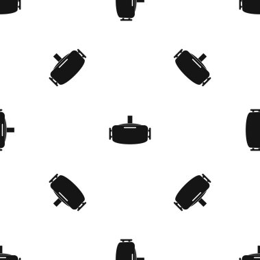 VR aygıt desen sorunsuz siyah