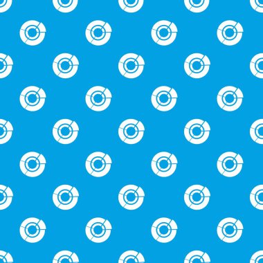 Pasta grafiği Infographic desen kesintisiz mavi için