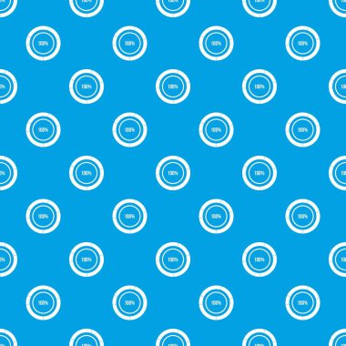 Diyagram pasta grafik desen kesintisiz mavi