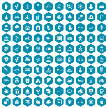 100 anaokulu simgeler sapphirine menekşe