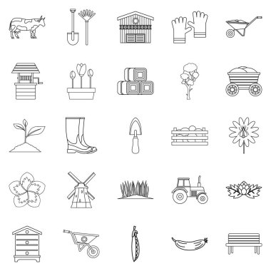 Homestead Icons set, anahat stili