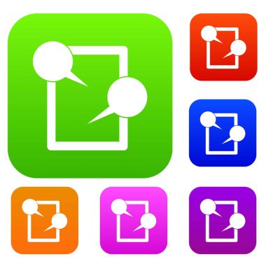 Tablet sohbet koleksiyonu ayarla