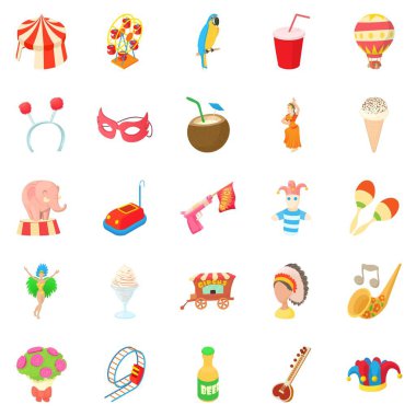 Çıkış simgeler ayarla, tarzı çizgi film