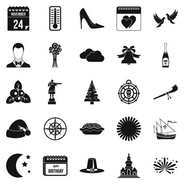 Playday Icons set, basit tarzı