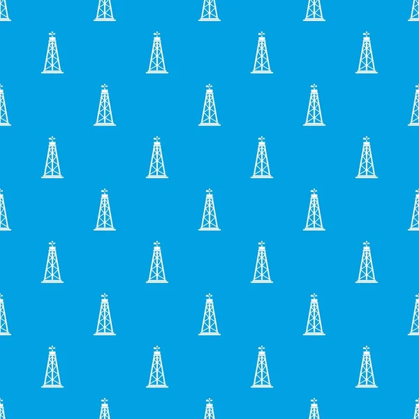 Petrol sondaj platformu desen kesintisiz mavi
