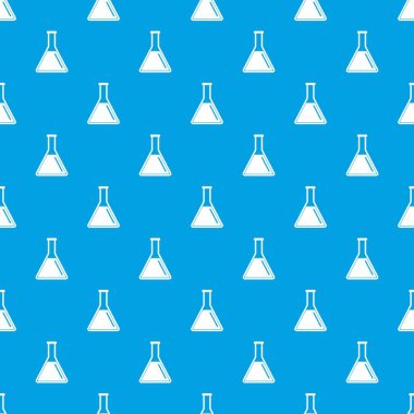 Tüp petrol desen kesintisiz mavi