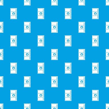 Petrol varil desen kesintisiz mavi