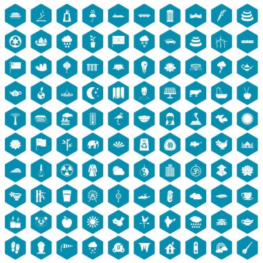 100 lotus simgeler sapphirine menekşe