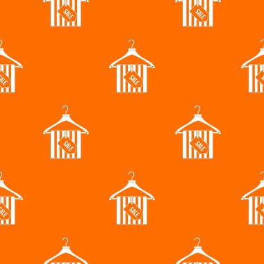 Askı sorunsuz Satılık etiketi desenli