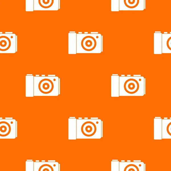 Foto camera patroon naadloos — Stockvector