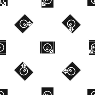 Pikap desen sorunsuz siyah