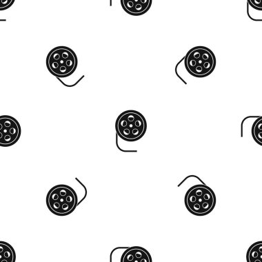 Film desen sorunsuz siyahla reel